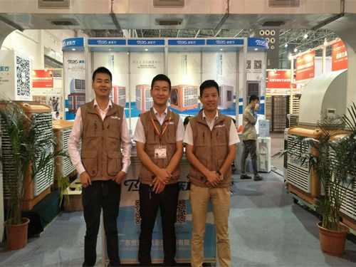 潤東方環(huán)?？照{(diào) 冷風(fēng)機(jī)熱烈祝賀2017國際機(jī)械及材料展完美落幕