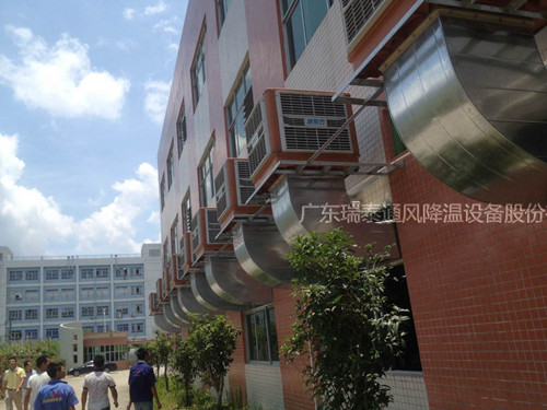 環(huán)?？照{(diào),水冷空調(diào),冷風機,五金廠降溫用哪個設備好？