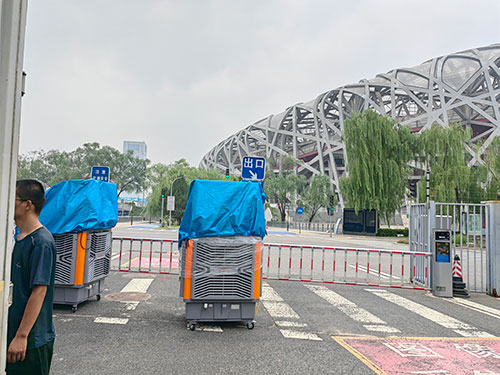 酷暑退散！景區(qū)移動(dòng)冷風(fēng)機(jī)為您撐起‘清涼保護(hù)傘’